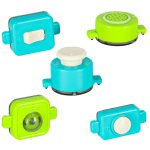 KIK KX2916 Dětská elektronická experimentální sada – Scientific Circuits, 58 dílů