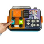 KIK KX2916 Dětská elektronická experimentální sada – Scientific Circuits, 58 dílů