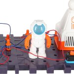 KIK KX2916_2 Dětská elektronická experimentální sada – Aerospace Electronics