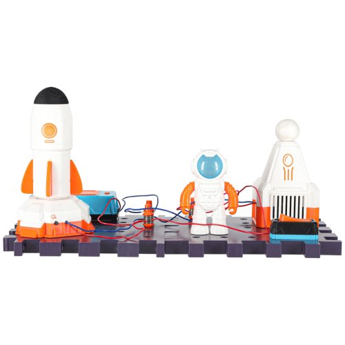 KIK KX2916_2 Dětská elektronická experimentální sada – Aerospace Electronics