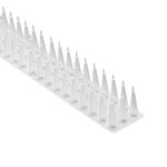 KIK KX3280 Ochranné hroty proti ptákům, 43 cm, 8 ks, bilé