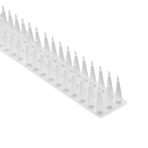 KIK KX3280 Ochranné hroty proti ptákům, 43 cm, 8 ks, bilé