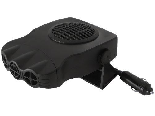 Verk 24204 Mini ohřívač čelního autoskla 12V/200W, černý