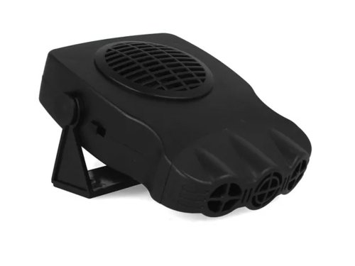 Verk 24204 Mini ohřívač čelního autoskla 12V/200W, černý