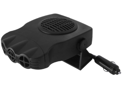 Verk 24204 Mini ohřívač čelního autoskla 12V/200W, černý