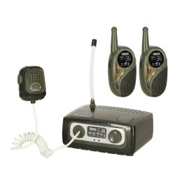 KIK KX3635 Detské vysielačky Walkie Talkie EXPLORER 3-Way, dosah 333 m, 2 ks, zelené