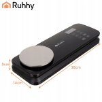 Ruhhy 24756 Vakuová svářečka fólií s váhou 120 W, 80 kPa, černá