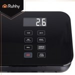 Ruhhy 24756 Vakuová svářečka fólií s váhou 120 W, 80 kPa, černá