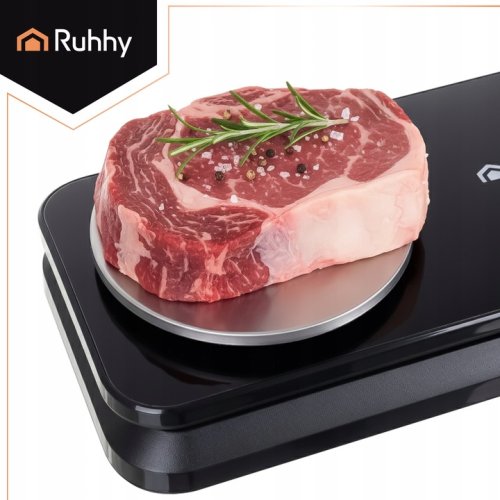 Ruhhy 24756 Vakuová svářečka fólií s váhou 120 W, 80 kPa, černá