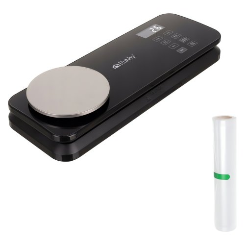 Ruhhy 24756 Vakuová svářečka fólií s váhou 120 W, 80 kPa, černá