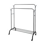 Ruhhy 27084 Věšák na oblečení s háčky a policí 150 x 110 x 57 cm    