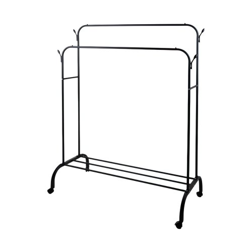 Ruhhy 27084 Věšák na oblečení s háčky a policí 150 x 110 x 57 cm    