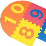 KIK KX4507 Pěnové puzzle skákací panák 33 x 33 x 1 cm, 11 dílů