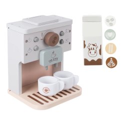 Kruzzel 26512 Dětský dřevěný kávovar s příslušenstvím