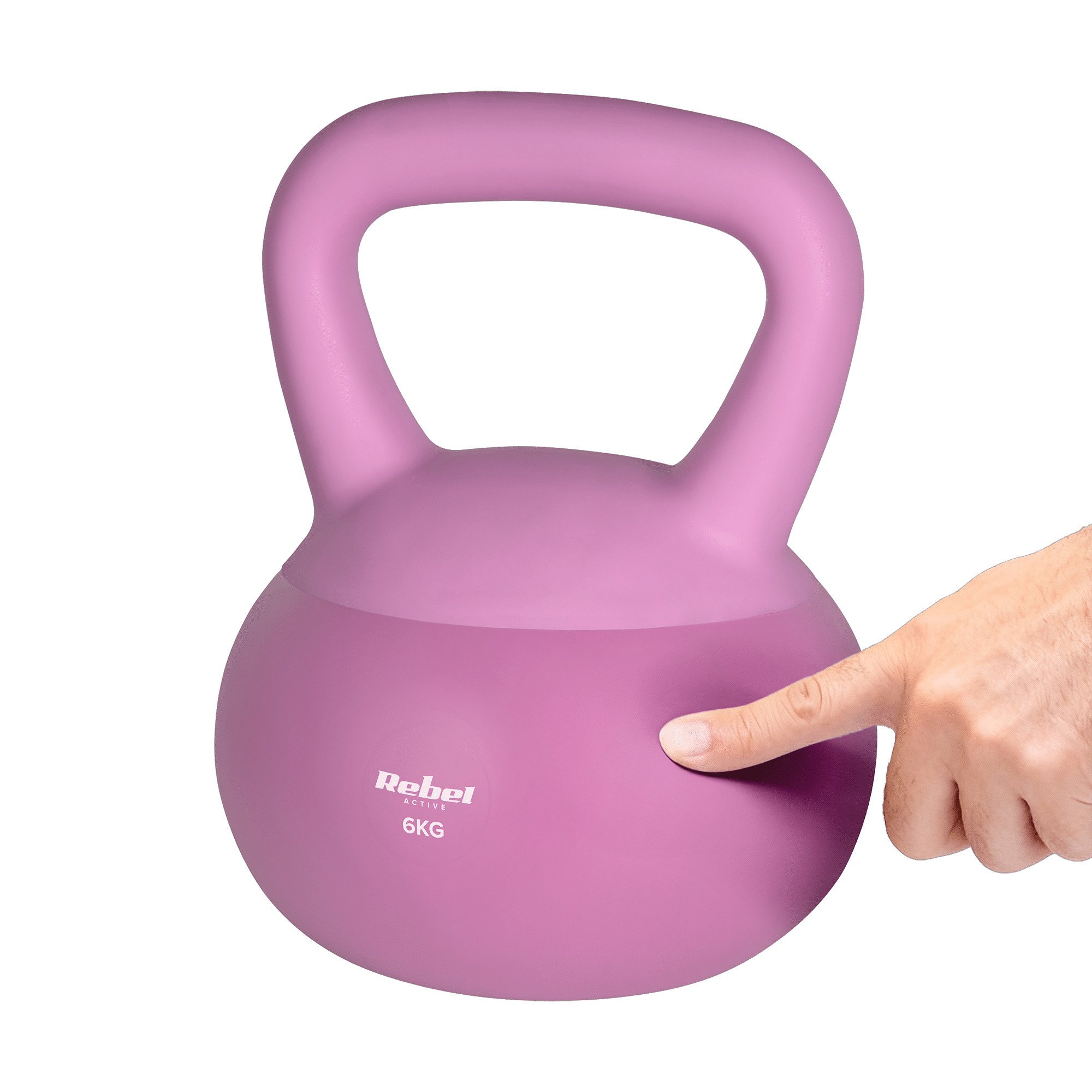 Rebel Kettlebell bitumen 20 kg PVC RBA-2320