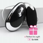 Vibračné vajíčko Sensual M17-15, 20 vibrácií, 2 x AAA, čierne