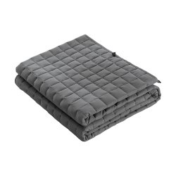 Rebel RBA-6014 Antistresová záťažová deka 8 kg, 150 x 200 cm, sivá