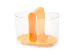 Verk 24220 Dvoukomorový stojan na příbory, žlutý