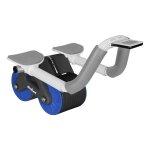 Rebel RBA-3068 AB Roller Wheel cvičiteľ brušných svalov, LCD, AB-3, čierna a modrá