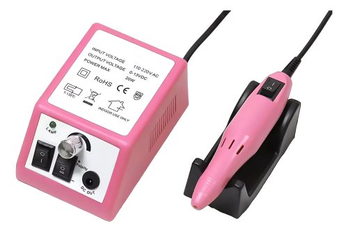 Verk 24499 Bruska na nehty s nástavci, šedá