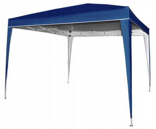Malatec 7903 Zahradní altán skládací 3 x 3 m + 4 boční stěny modrá
