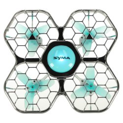 Syma KX3177 RC dron X26 PRO s detekciou prekážok, 2,4 GHz, Wi-Fi, strieborný