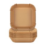 Ruhhy 26955 Papírová vložka do horkovzdušné fritézy 16 x 16 cm, 100 ks