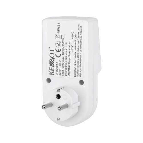 Kemot URZ2001 Digitální spínací hodiny/časovač do zásuvky