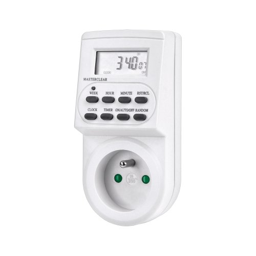 Kemot URZ2001 Digitální spínací hodiny/časovač do zásuvky