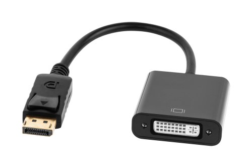 Cabletech KOM0981 Kabelový adaptér z DisplayPort na DVI, černý