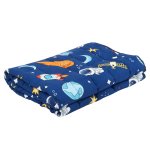 Isomedix 26897 Antistresová záťažová deka pre deti 4 kg, 100 x 150 cm, modrá
