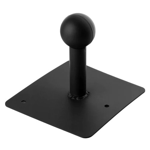 HOGLER 4079 Nástenný nosič bicyklov na ťažné zariadenie, 20 kg, čierny