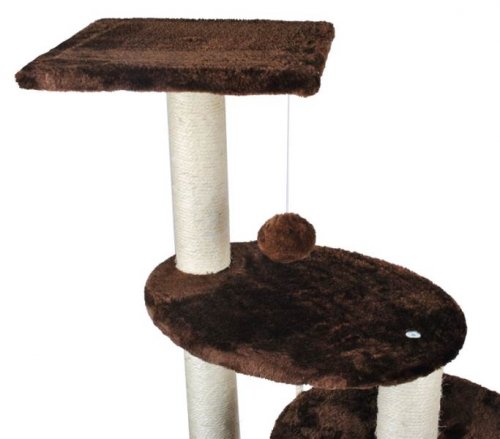Malatec 1979 Škrabadlo 110 cm hnědo-bílé