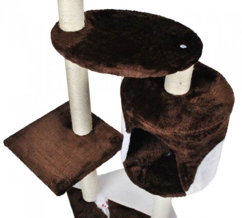 Malatec 1979 Škrabadlo 110 cm hnědo-bílé