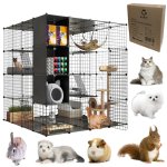 Nuxie 3920 Ohrádka pro zvířata, modulová, Premium, 144 x 144 x 144 cm