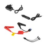 Rebel URZ0967 Powerbanka se startovacími kabely a kompresorem Jump Starter, 10 000 mAh