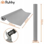 Ruhhy 26866 Ochranná multifunkční podložka 500 x 50 cm, šedá 