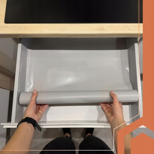 Ruhhy 26866 Ochranná multifunkční podložka 500 x 50 cm, šedá 