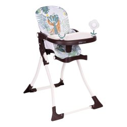 EcoToys HC301-2401 Skladacie detské vysoké stoličky s hračkami z džungle