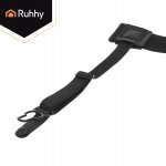 Ruhhy 27226 Neviditeľné pánske podväzky, ktoré zabraňujú vyhrňovaniu košele, 2 ks, čierne