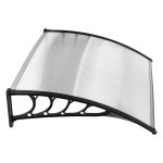 MultiGarden Strecha nad vchodovými dverami 120 x 100 cm z polykarbonátu