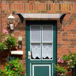 MultiGarden Strecha nad vchodovými dverami 120 x 100 cm z polykarbonátu