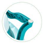 EcoToys HA-B37 Dětská skládací cestovní vanička s odtokem, modrá