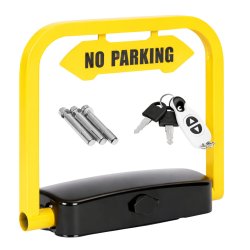 MultiStore DNPL-001 Sklopná parkovacie zábrana 35 cm, ovládaná kľúčom, diaľkovo ovládaná, alarmový systém