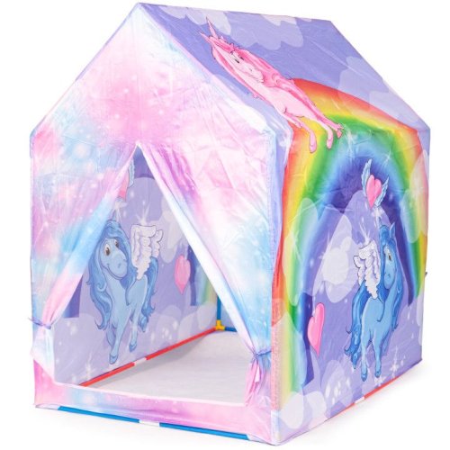 iPlay 8192 Detský hrací stan Rainbow 72 x 102 x 95 cm, Unicorn 