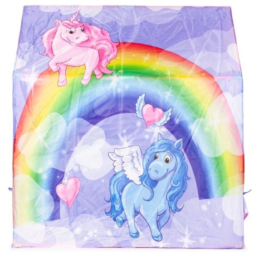 iPlay 8192 Detský hrací stan Rainbow 72 x 102 x 95 cm, Unicorn 