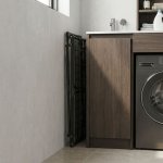 ModernHome BJ-1928 Stojanová teleskopická sušička bielizne 19 m, skladateľná, čierna