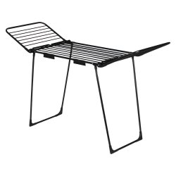 ModernHome BJ-1925 Stojící sušák na prádlo 25 m, 4 křídla, skládací, černý