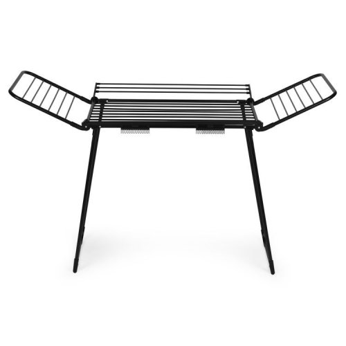 ModernHome BJ-1925 Stojan na sušenie bielizne 25 m, 4 krídla, skladací, čierny