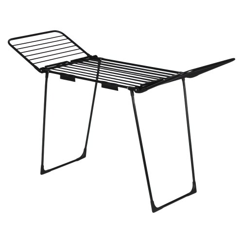 ModernHome BJ-1925 Stojan na sušenie bielizne 25 m, 4 krídla, skladací, čierny